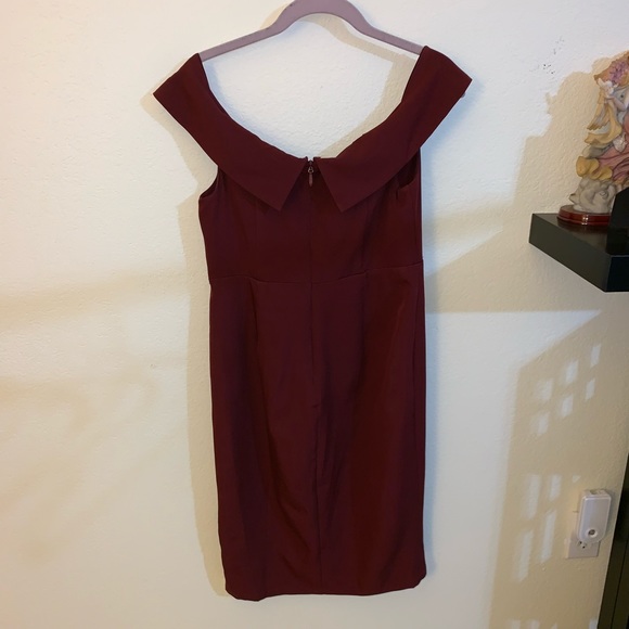 SOLD LULUS Off-the-Shoulder Bodycon Classic Dress - Picture 6 of 8